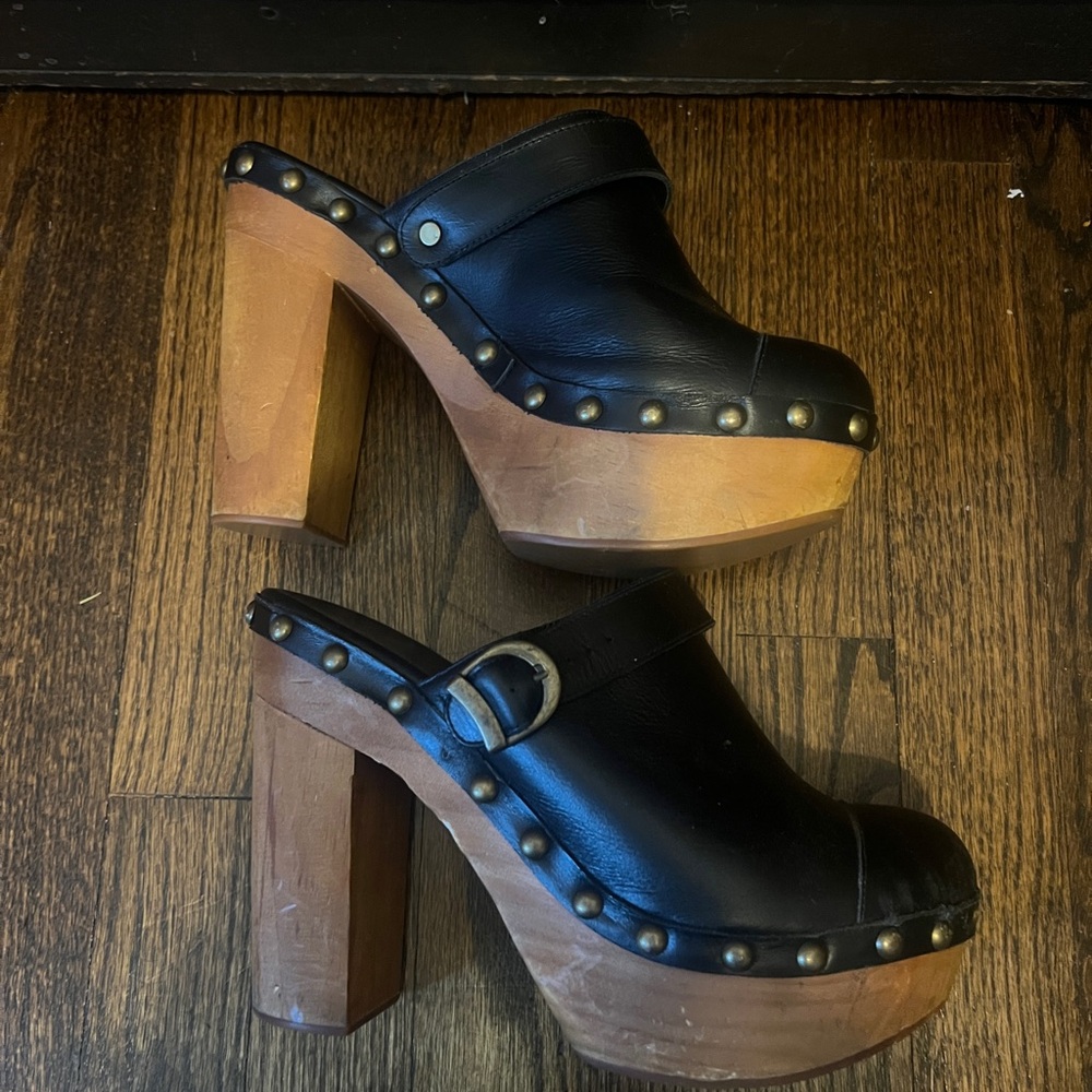 Jeffery Campbell woodies clogs